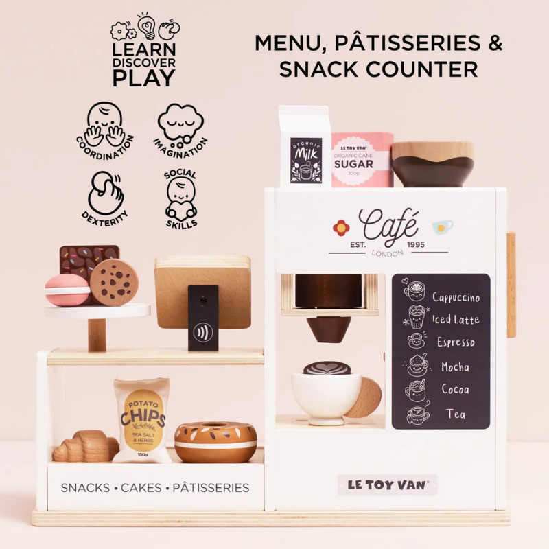 Le Toy Van Barista Cafe Shop Playset
