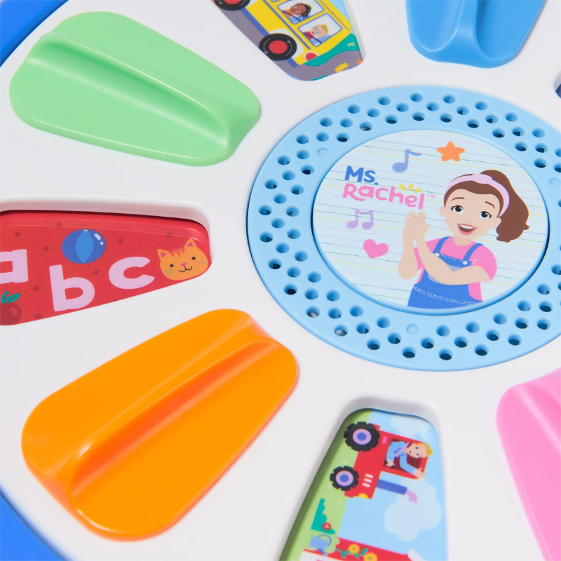Melissa & Doug Ms Rachel Spin Along Learning Wheel