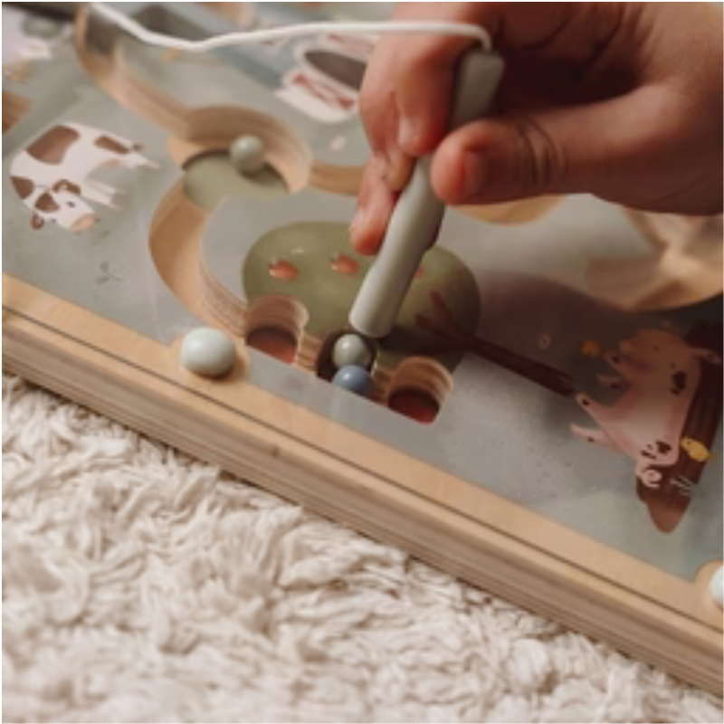 Little Dutch Magnetic Maze Puzzle - Little Farm