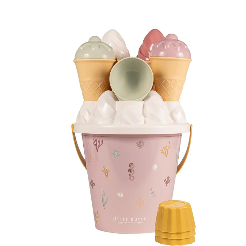 Little Dutch Ice Cream Beach Bucket - Various Designs