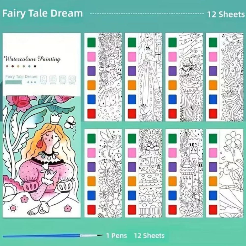 Watercolour Painting Books - Various Designs