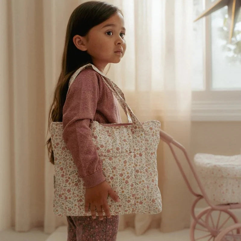 Little Dutch Doll Diaper Bag Soft Flowers