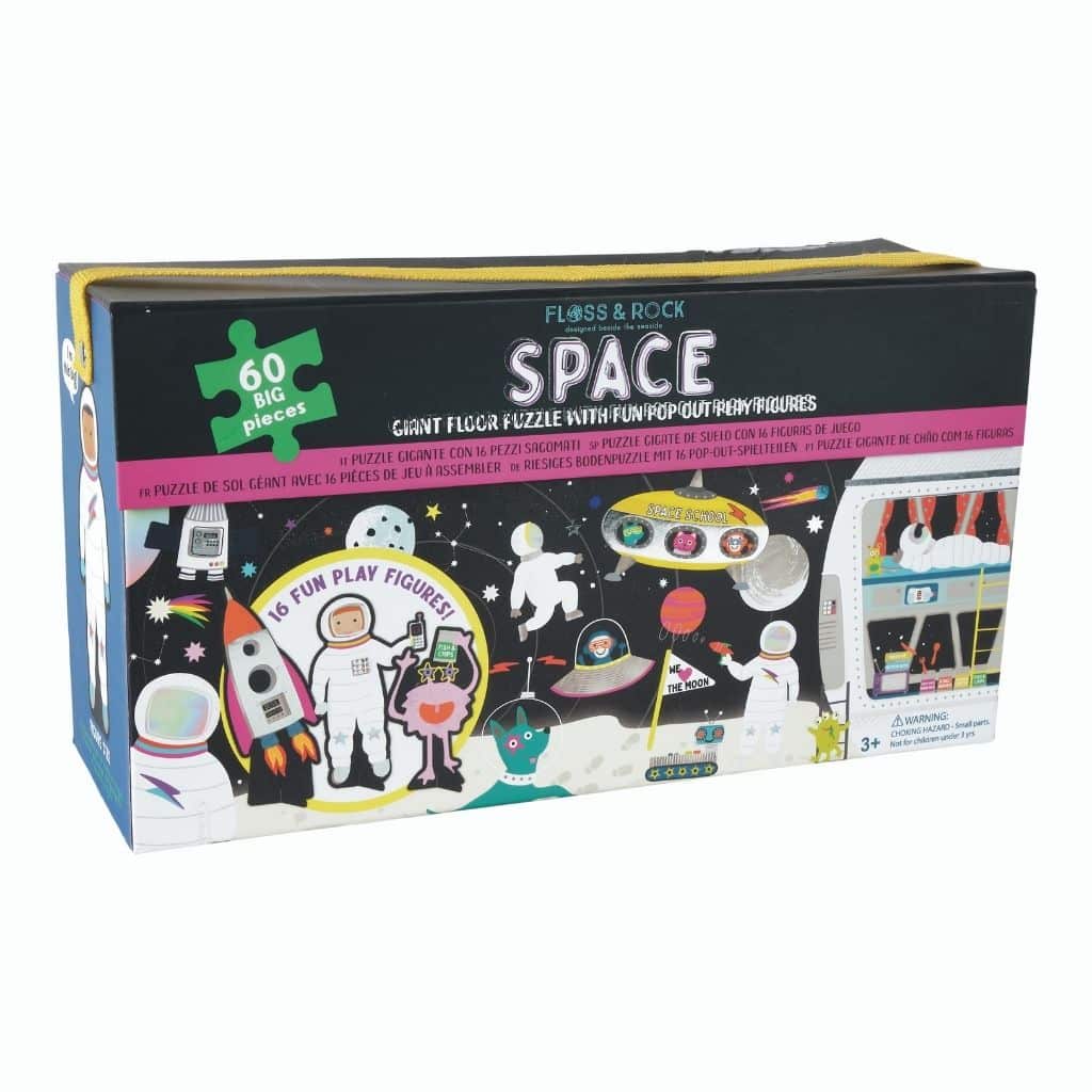 Floss and Rock Puzzles with Figures (60 pieces) - Various Designs