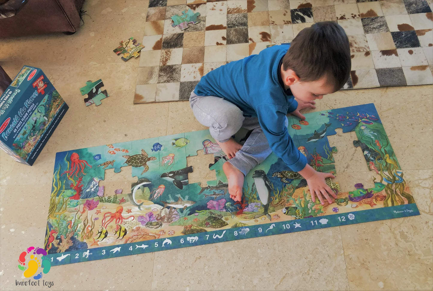 Melissa & Doug Search and Find Beneath the Waves (48 pcs)