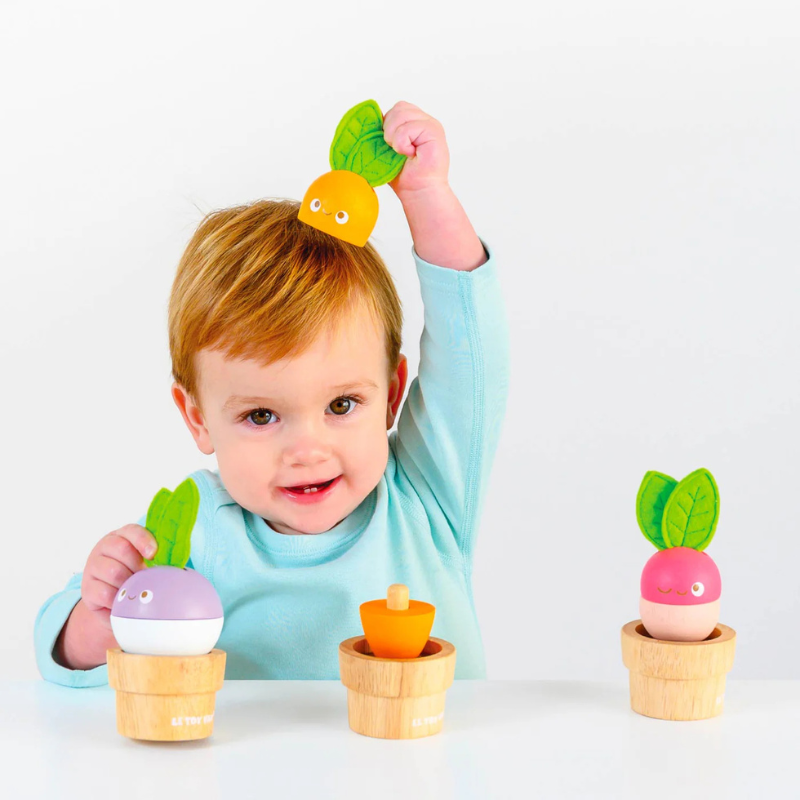 Le Toy Van Wooden Stacking Veggies
