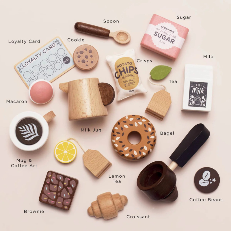 Le Toy Van Barista Cafe Shop Playset