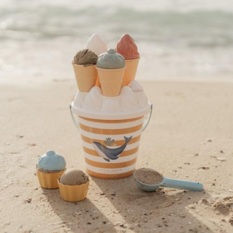 Little Dutch Ice Cream Beach Bucket - Various Designs