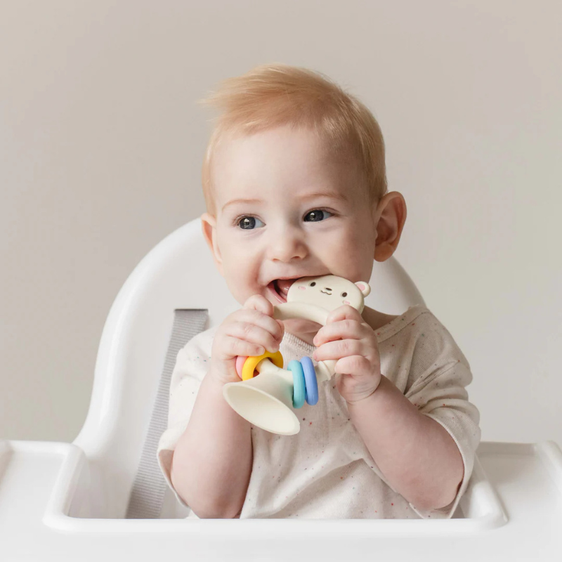 Tiger Tribe High Chair Buddy - Silicone Bear