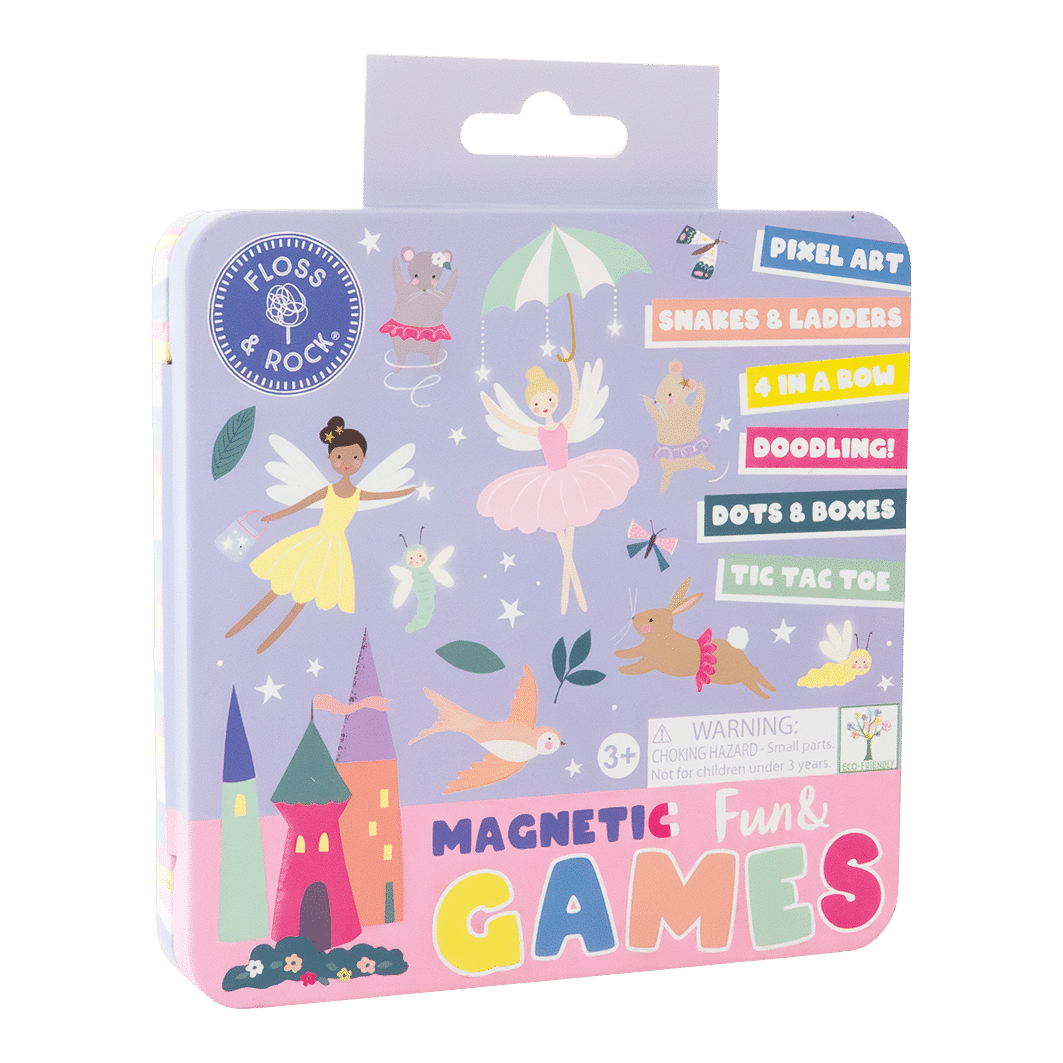 Floss & Rock Magnetic Fun & Games Tin - Various Designs
