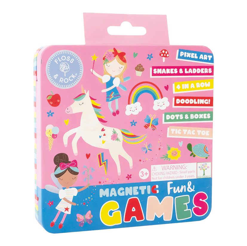 Floss & Rock Magnetic Fun & Games Tin - Various Designs