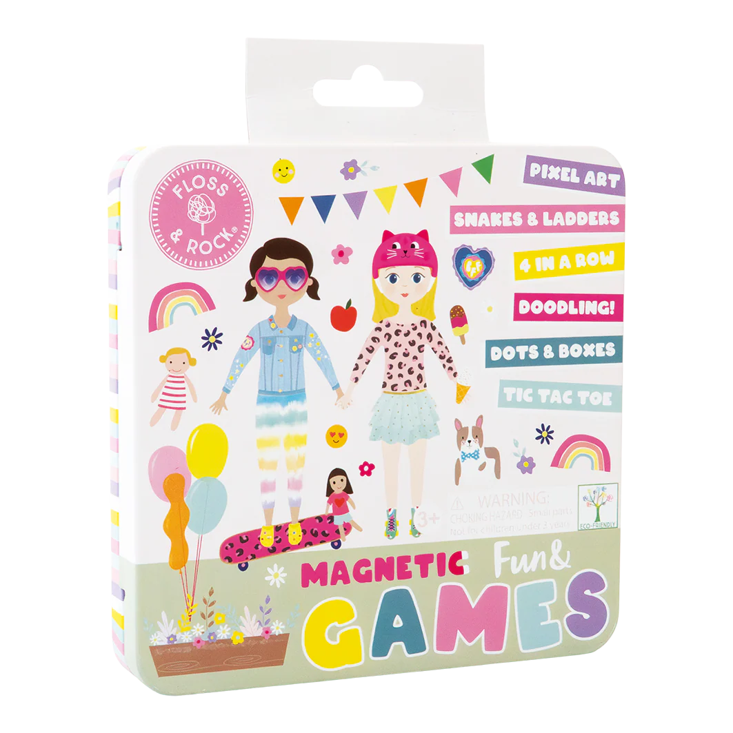 Floss & Rock Magnetic Fun & Games Tin - Various Designs