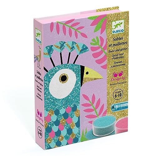 Djeco Sand and Glitter Craft Kit - Various Designs