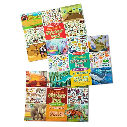 Melissa & Doug Reusable Sticker Pad