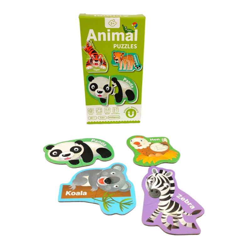 Magnetic Animal Puzzle Set