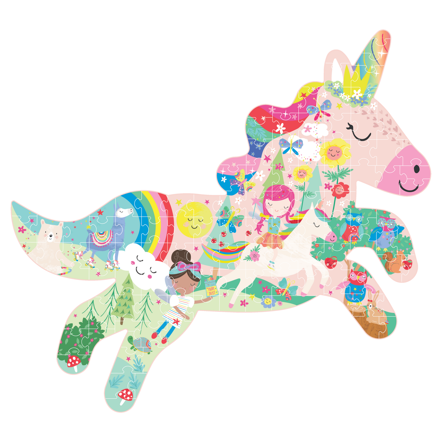 Floss & Rock Shaped Puzzles (120 Piece) - Various Designs