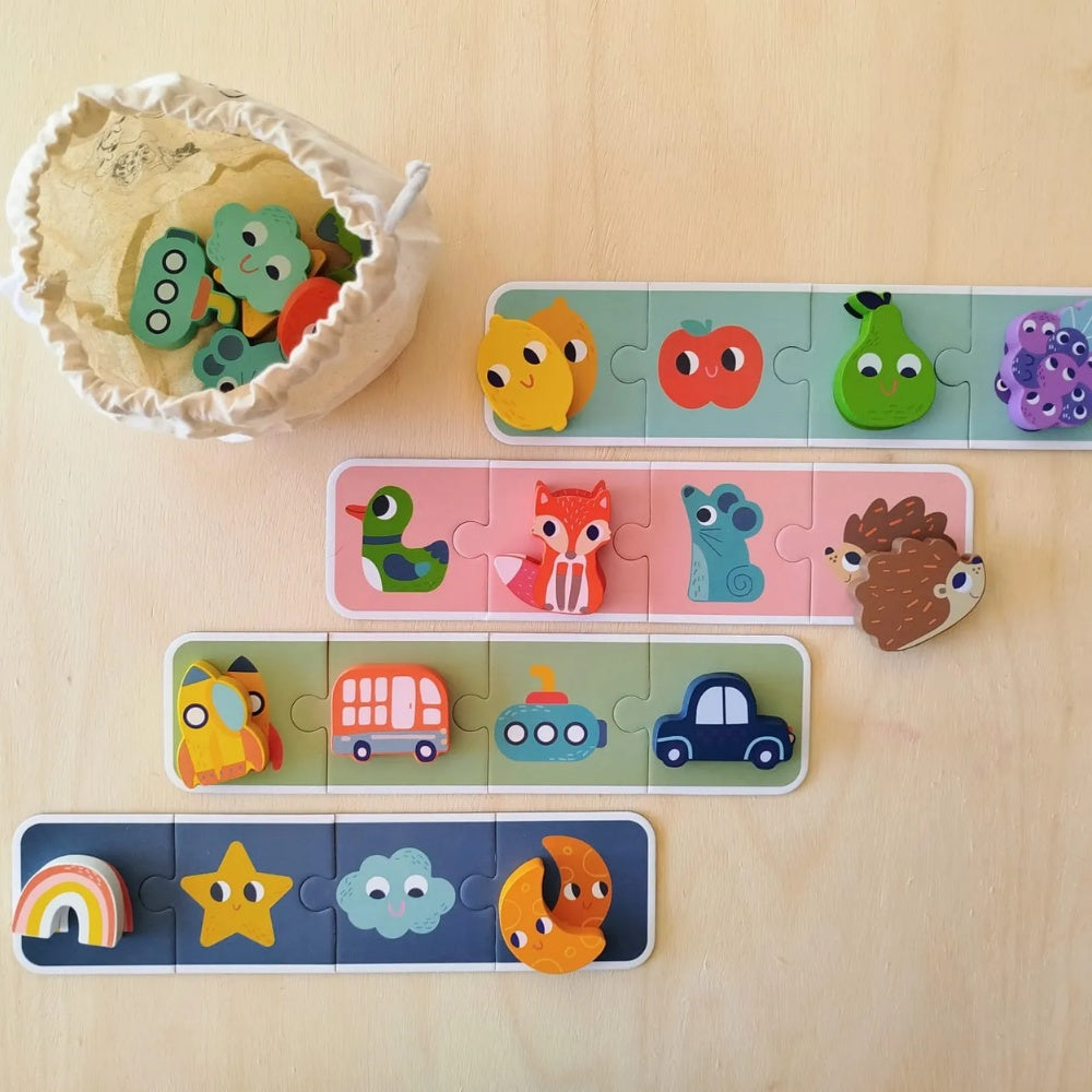 Tooky Toy Identifying & Matching Memory Touch Game