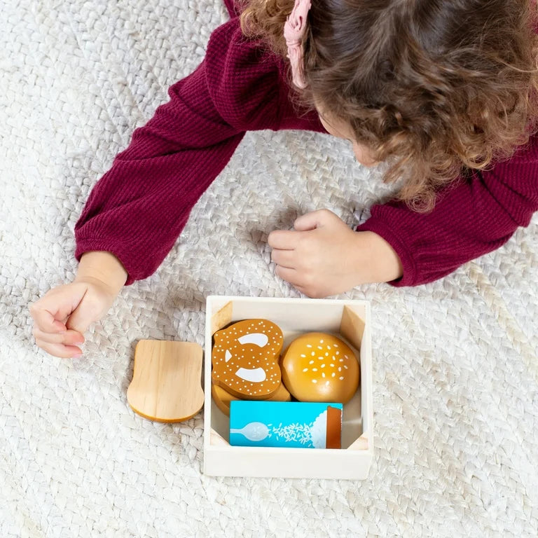 Melissa and Doug Wooden Food Groups Play Set