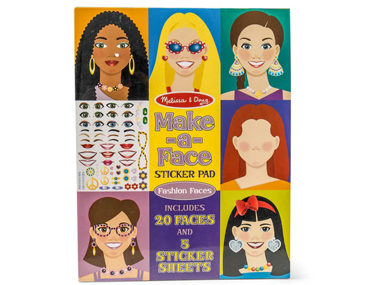 Melissa & Dough Make-A-Face Sticker Pad