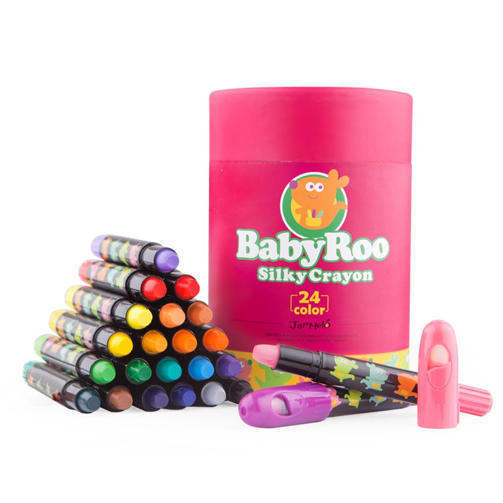 Jarmelo Washable Silky Crayons