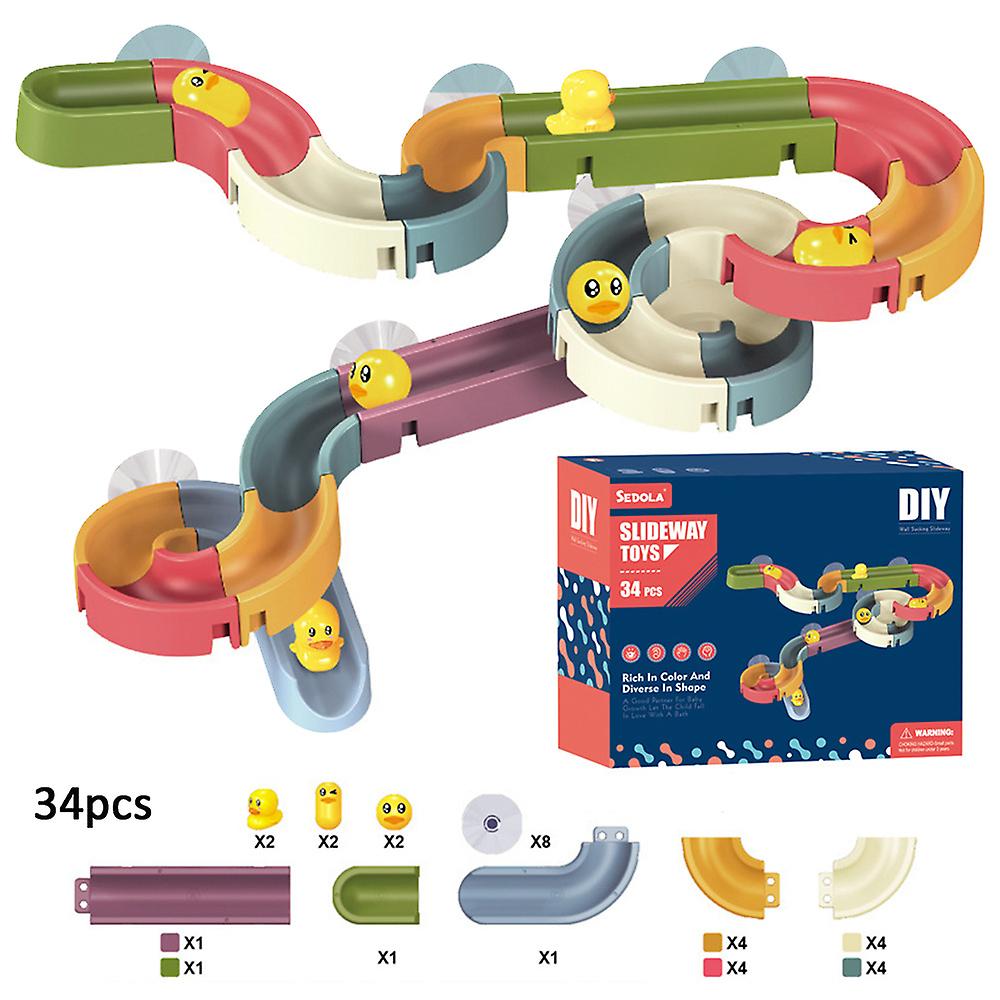 Bath Duck Slide (34 pieces)