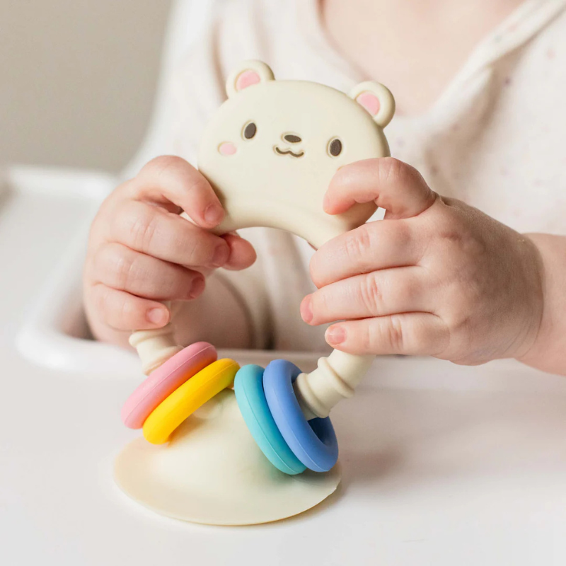 Tiger Tribe High Chair Buddy - Silicone Bear