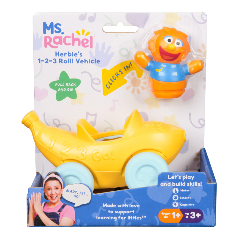 Melissa & Doug Ms Rachel 1-2-3 Roll Vehicle - Herbie