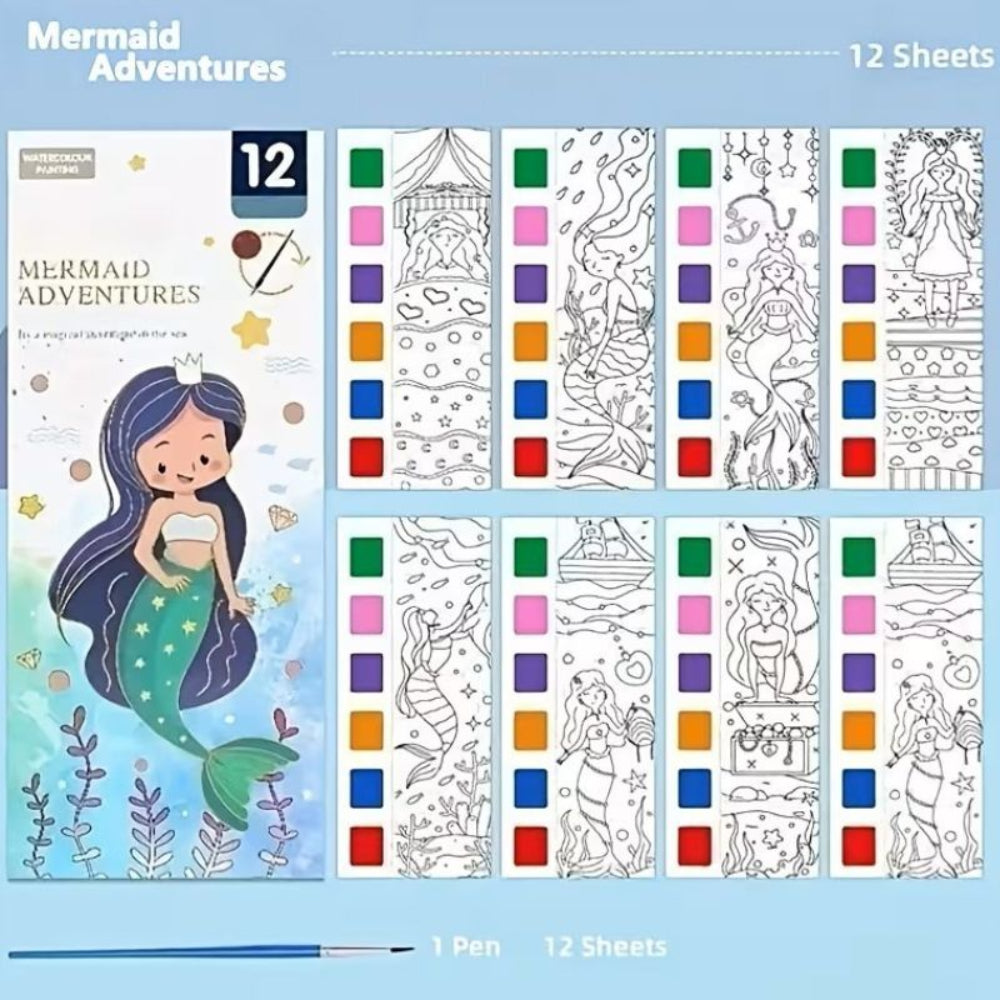 Watercolour Painting Books - Various Designs