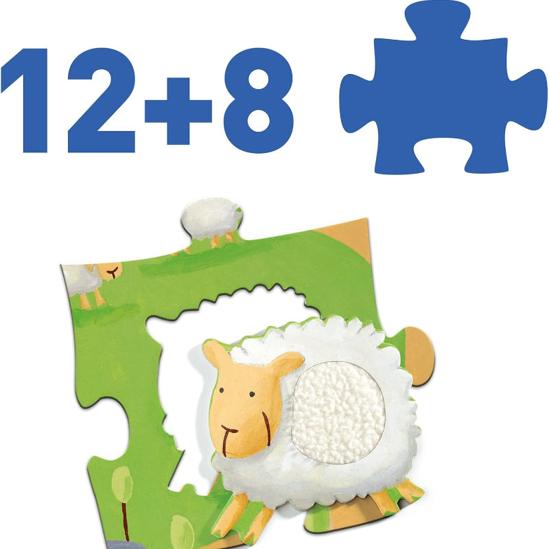 Djeco Tactile Farm Puzzle