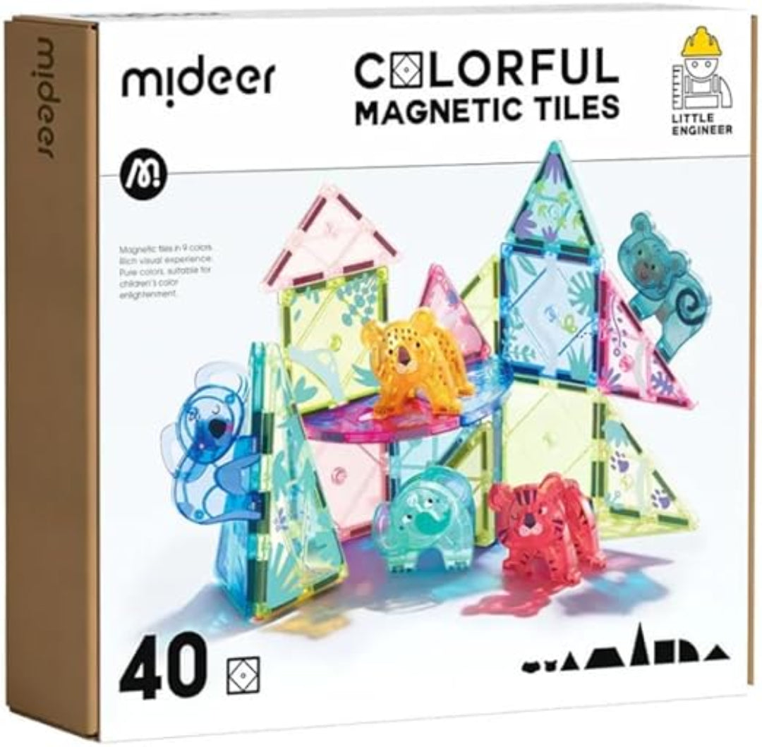 Mideer Magnetic Tiles - Various Designs