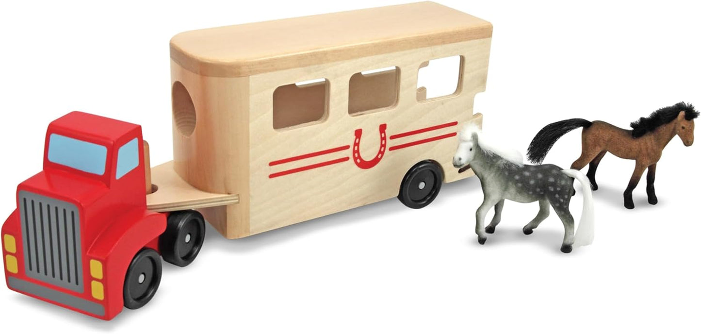 Melissa and Doug Horse Carrier Truck