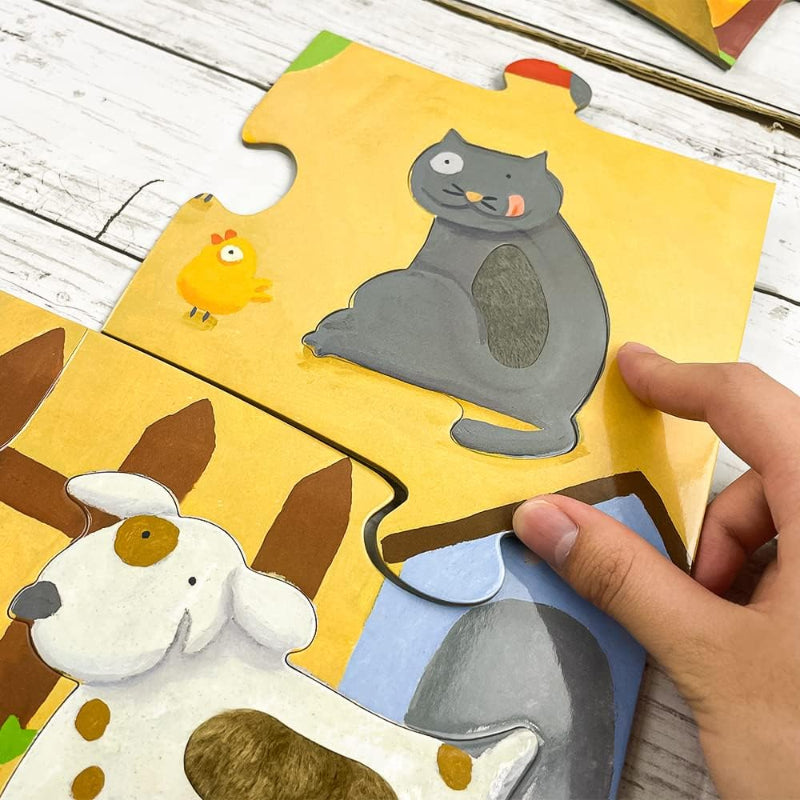Djeco Tactile Farm Puzzle