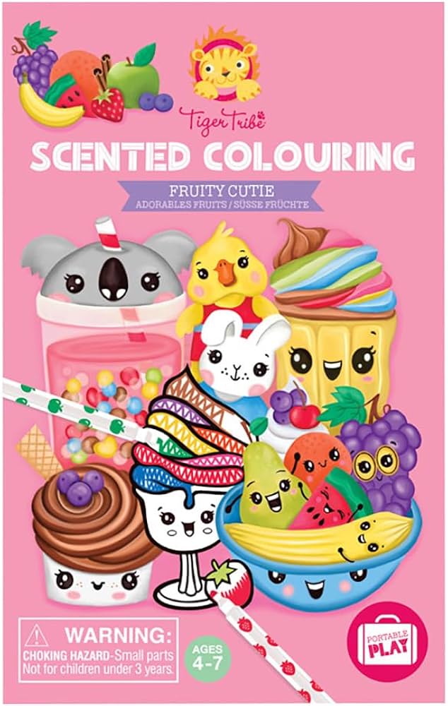 Tiger Tribe Scented Colouring Set Fruity Cutie