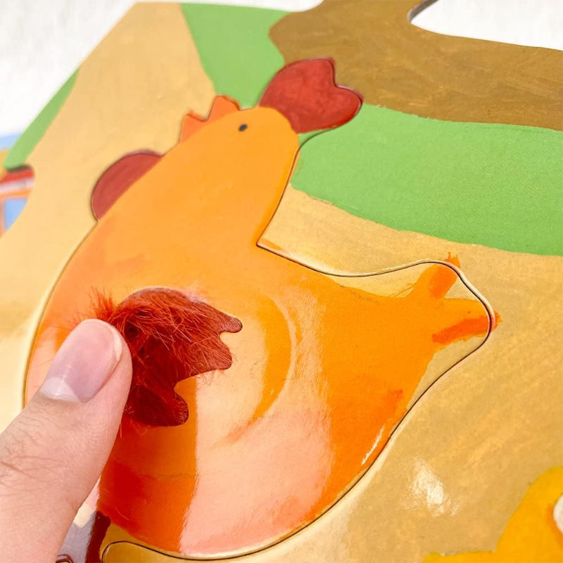 Djeco Tactile Farm Puzzle
