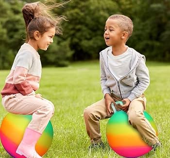 Rainbow Hopper Ball