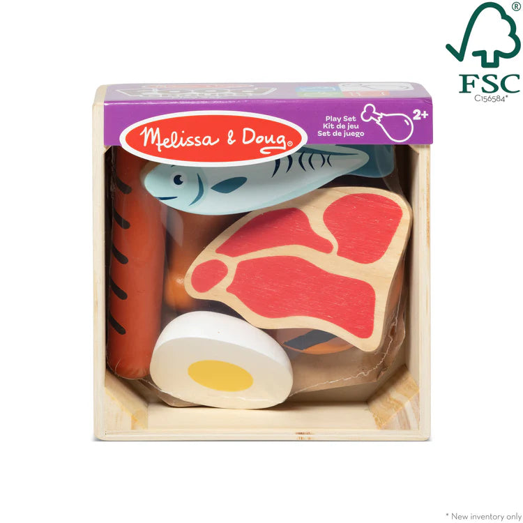 Melissa and Doug Wooden Food Groups Play Set