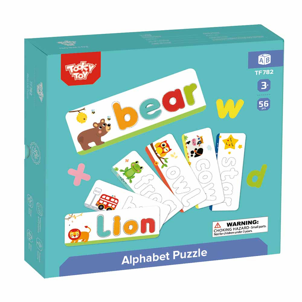 Tooky Toy Alphabet Puzzle Cards