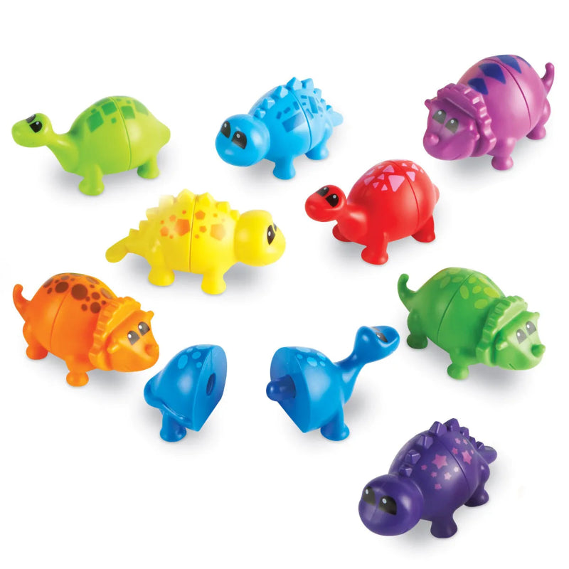 Learning Resources Snap-n-Learn Shape Matching Dinos