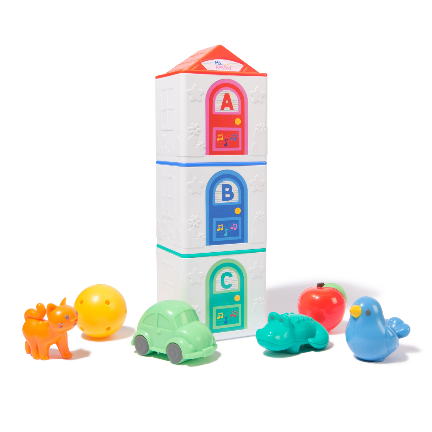 Ms Rachel Stacking Surprise Houses