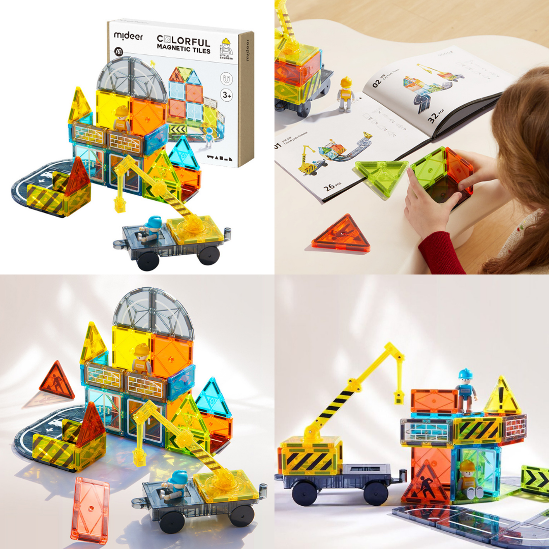 Mideer Magnetic Tiles - Various Designs