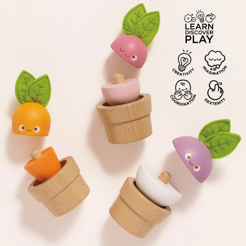 Le Toy Van Wooden Stacking Veggies