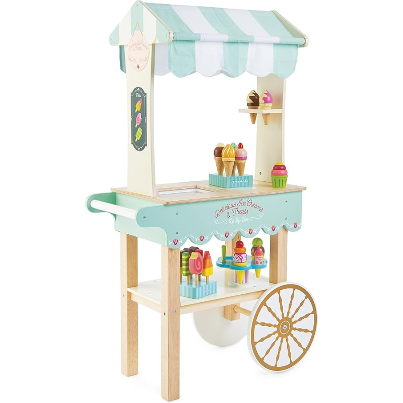 Le Toy Van Ice Cream Trolley Market Stall