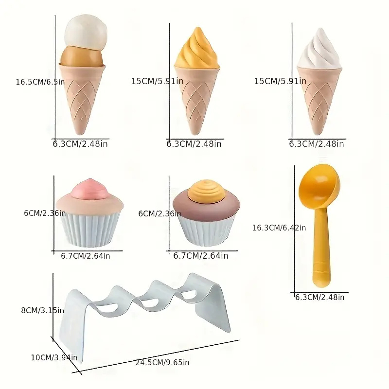 Ice cream Scoop Sets - Various Designs