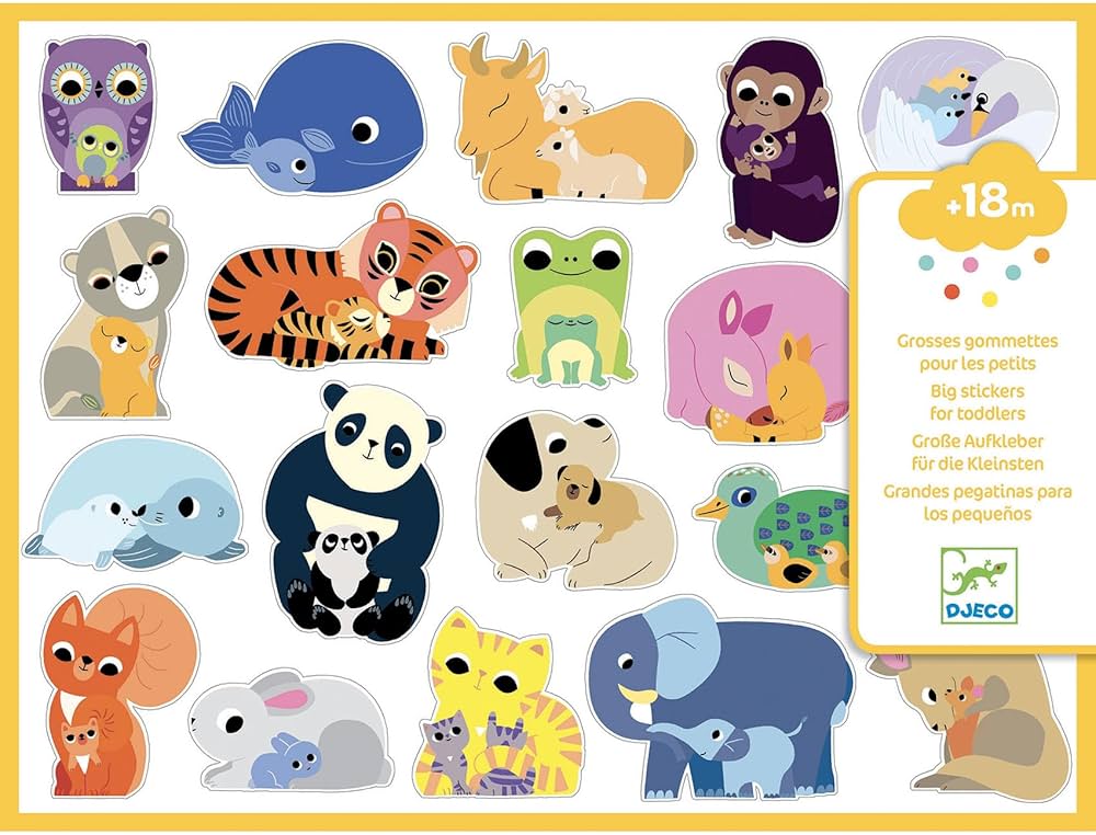 Djeco Stickers - Various Designs