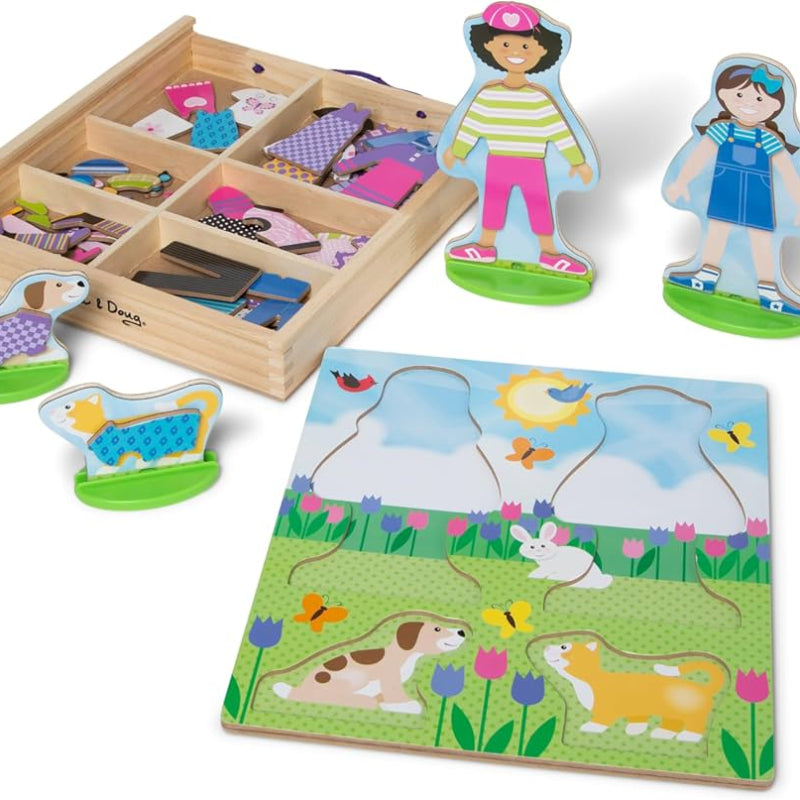 Melissa & Doug Magnetic Dress Up Set - Various
