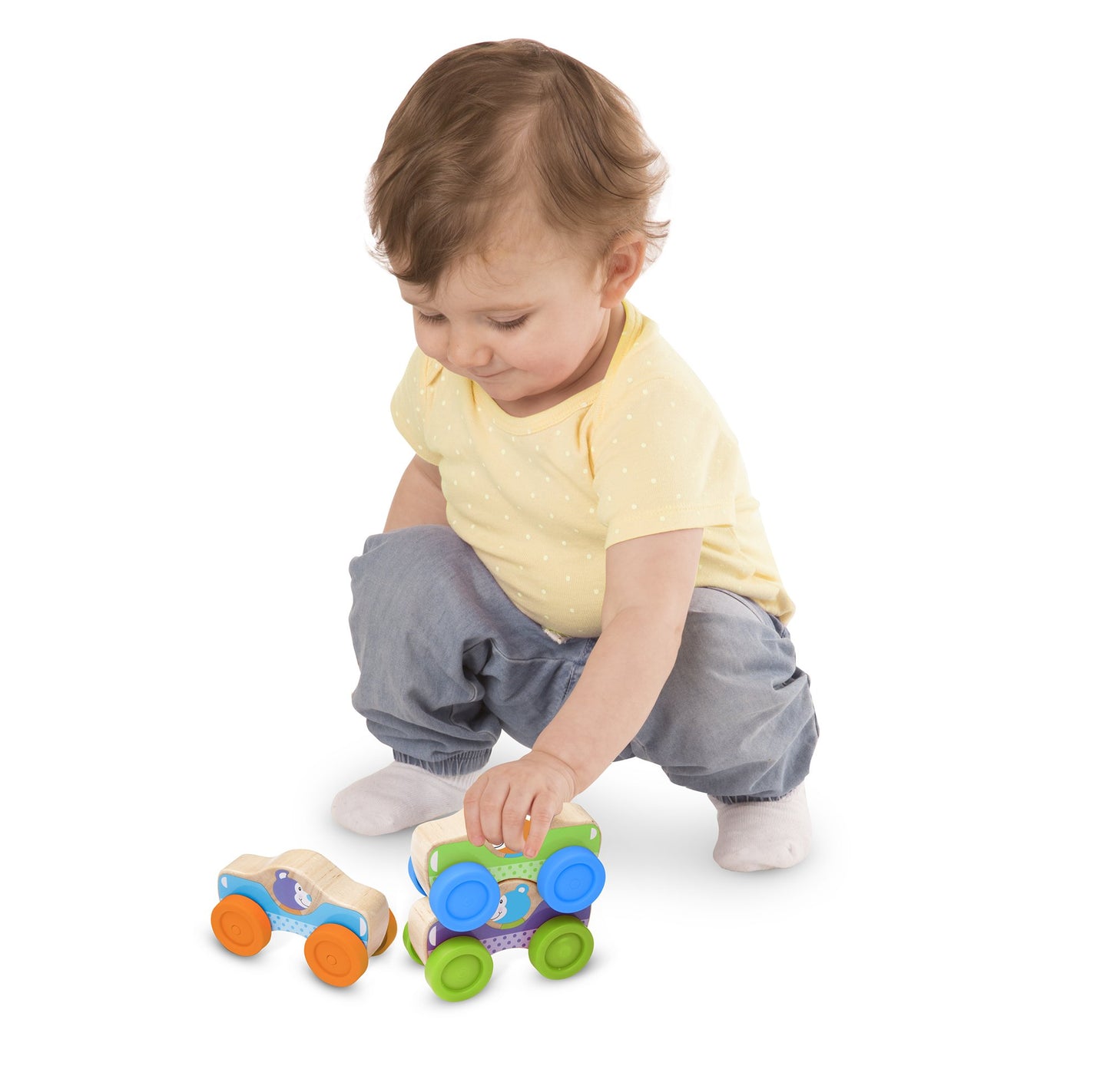 Melissa & Doug Animal Stacking Cars