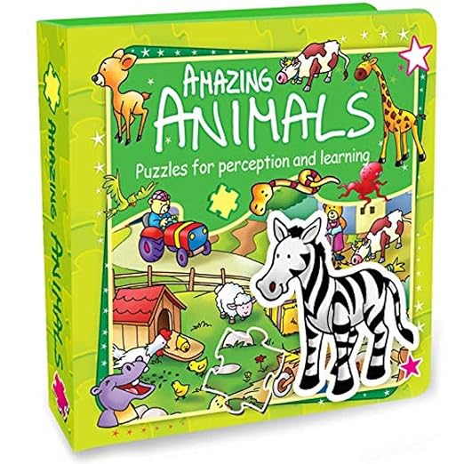 Amazing Animals Puzzle Book