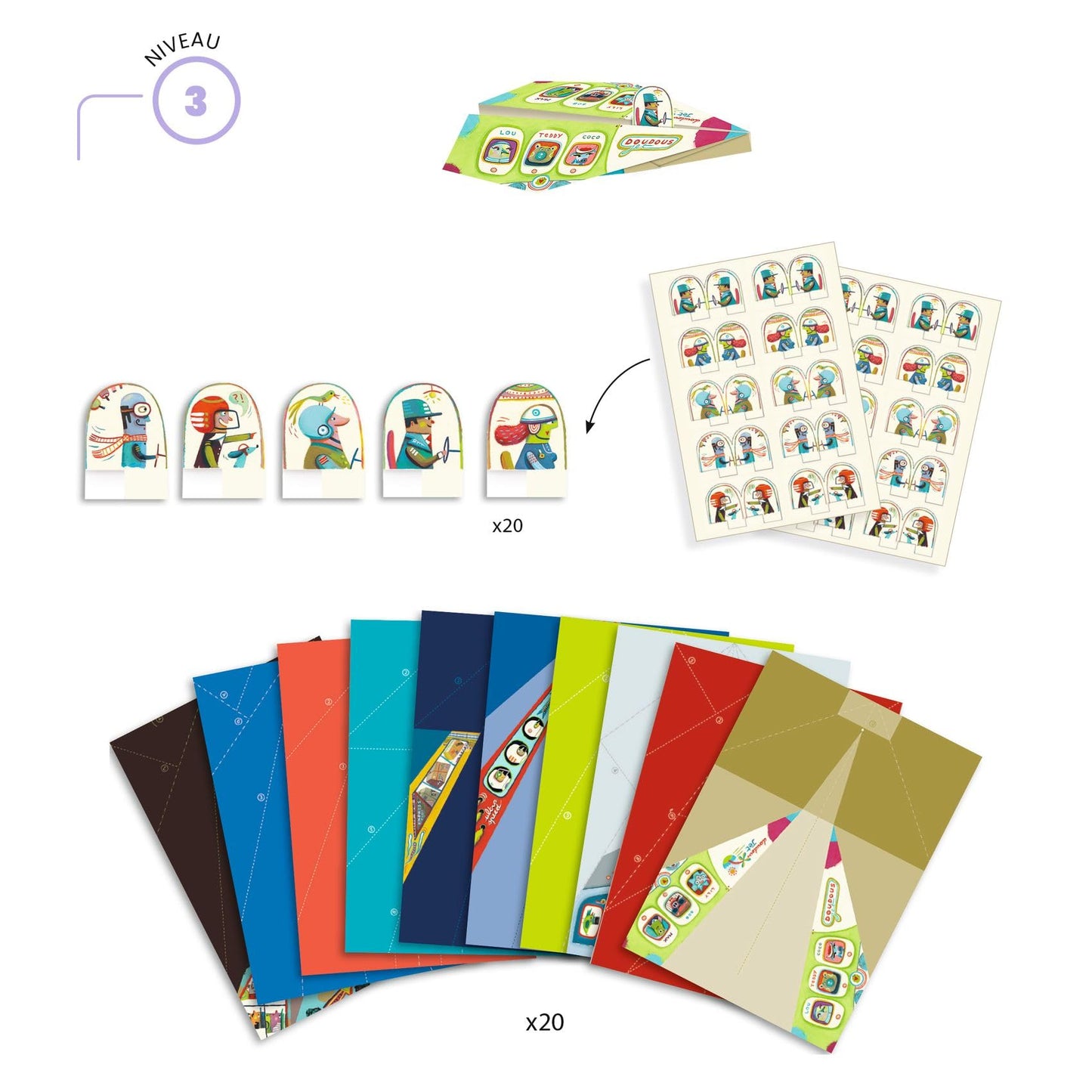 Djeco Origami Planes