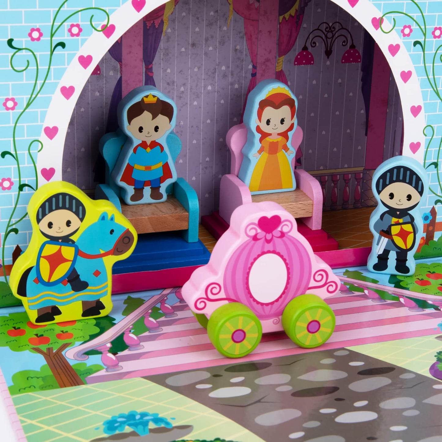 Tooky Toy Princess Castle Play Box