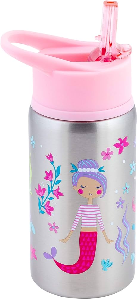 Stephen Joseph Stainless Steel Water Bottle