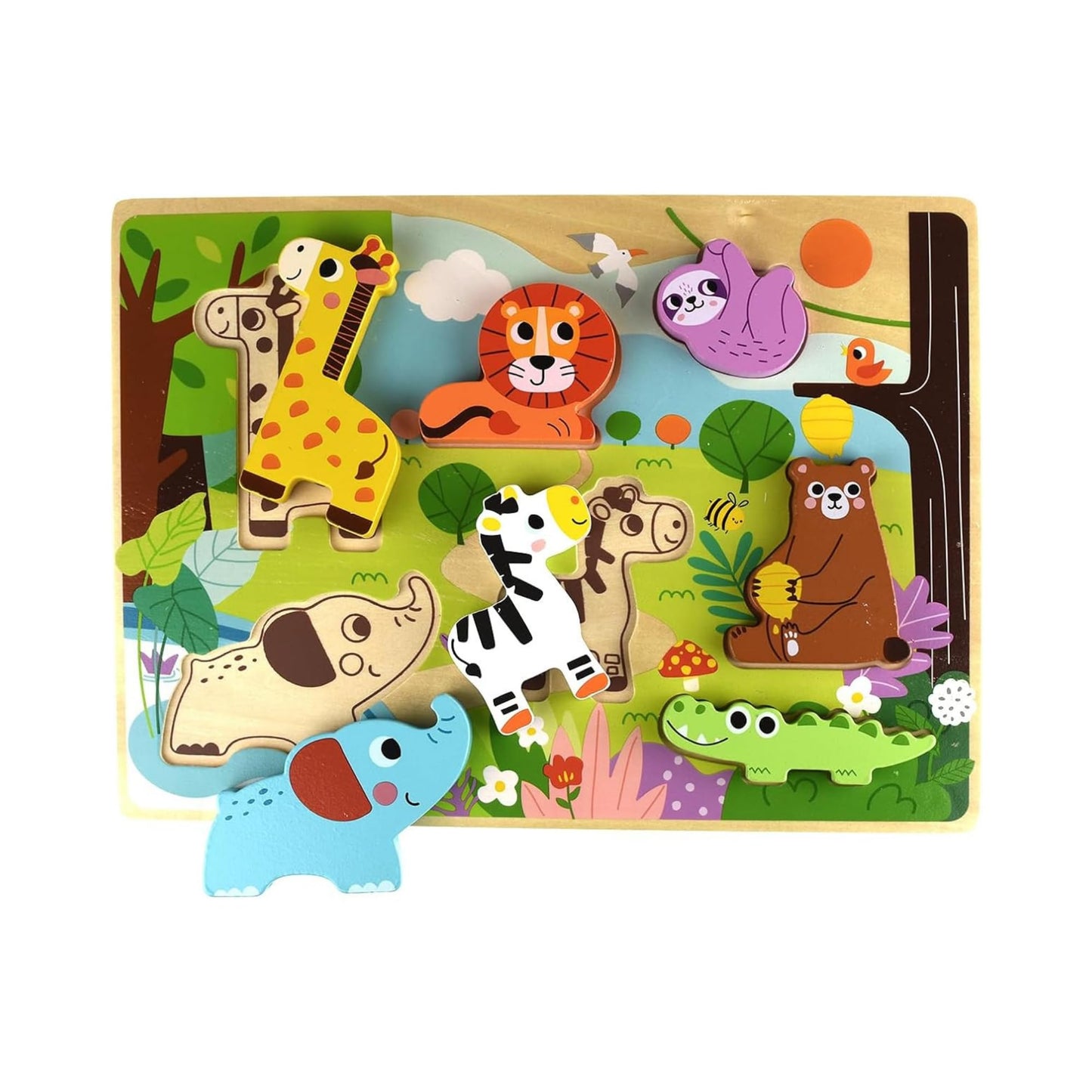 Tooky Toy Chunky Puzzles - Various Designs